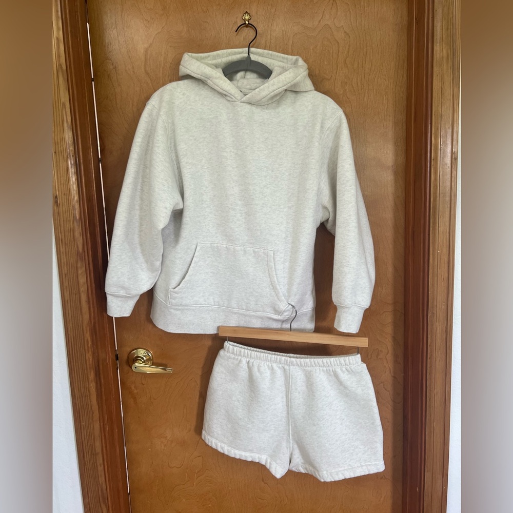 Sweatshirt Sweat Shorts Set